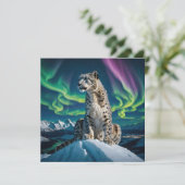“Northern Sky Wanderer” – Snow Leopard Portrait セーブザデート (スタンド正面)
