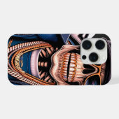 Northern Street King - Urban Skeleton Hip-Hop Grap iPhoneケース (裏面横)