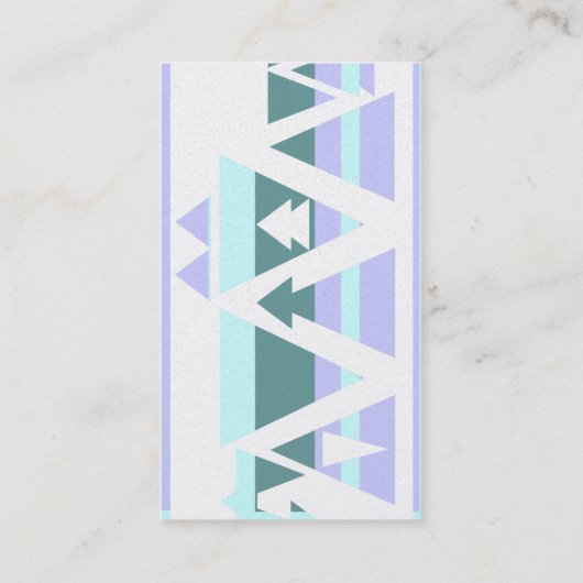 Northern Trianglesプロファイルカード 名刺 (裏面)