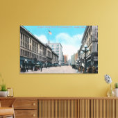 Northern View of 2nd Ave from University St キャンバスプリント (インサイチュ (リビング))