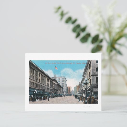 Northern View of 2nd Ave from University St ポストカード (スタンド正面)