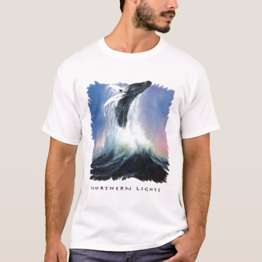 Northernlightswhale Tシャツ (正面)
