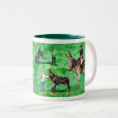 NorthPineのろば-マンモス ツートーンマグカップ (正面右)