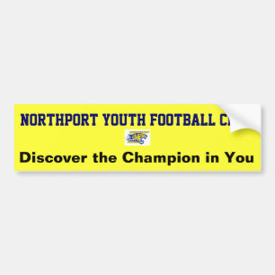 Northportの青年フットボールクラブバンパーステッカー バンパーステッカー