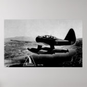 Northrop N3-PB  WWII Patrol Bomber ポスター (正面)