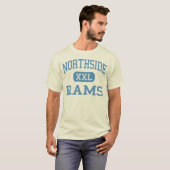 Northside -ラム-高等学校- Northportアラバマ Tシャツ (正面フル)
