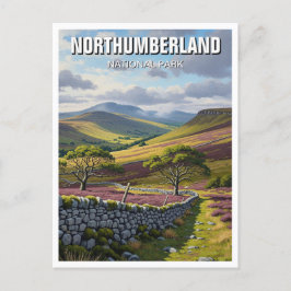 Northumberland National Park England ポストカード