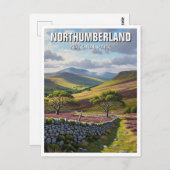 Northumberland National Park England ポストカード (正面/裏面)