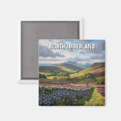 Northumberland National Park England マグネット (正面/裏面)