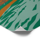 Northumberland National Park Hadrians Wall England ポスター (角)