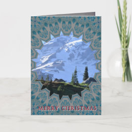northwest holiday, mount rainier  カード