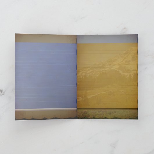 northwest holiday, mount rainier カード (内部)