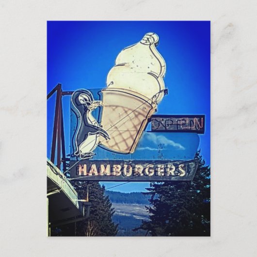 Northwest Neon postcard ポストカード (正面)