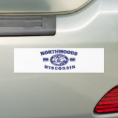 Northwoods動揺して[Conv バンパーステッカー (車上)