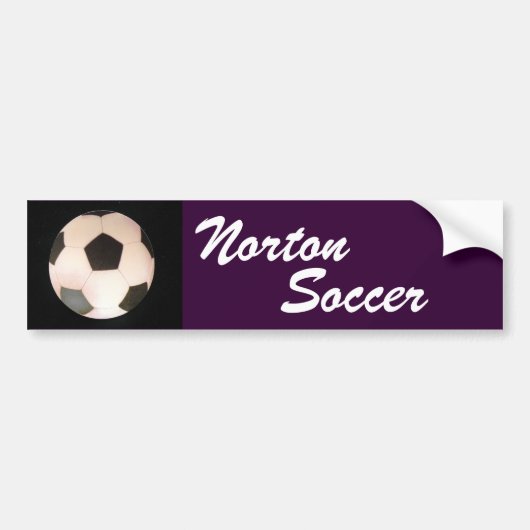 Nortonのサッカーのバンパーステッカー バンパーステッカー (正面)
