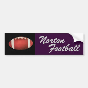 Nortonのフットボールのバンパーステッカー バンパーステッカー