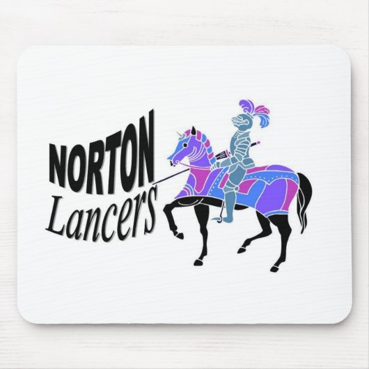 Nortonの槍騎兵のマウスパッド マウスパッド (正面)