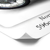 Norton Dominator 88 F300オートバイ – A3サイズ ポスター (角)