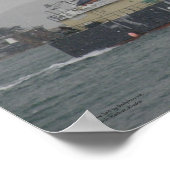 Norton Sound、Longliner in Alaska、オランダ・ハーバー ポスター (角)