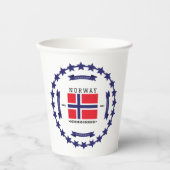 Norway  紙コップ (正面)