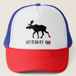 Norway Elk and Flag キャップ