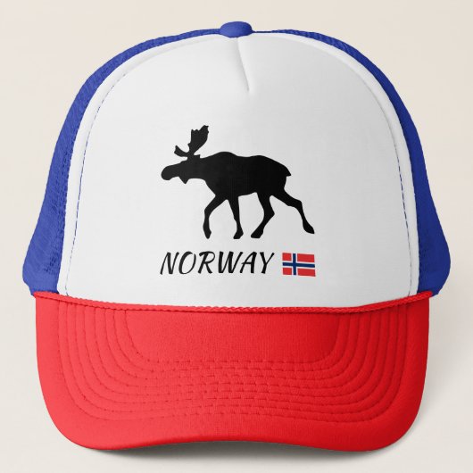 Norway Elk and Flag キャップ (正面)