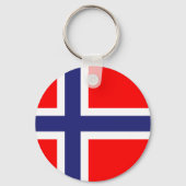 Norway flag キーホルダー (正面)