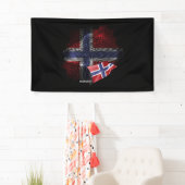Norway flag 横断幕 (インサイチュ)