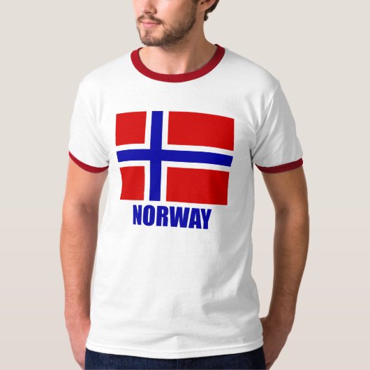 norway_flag_norway10x10 tシャツ (正面)
