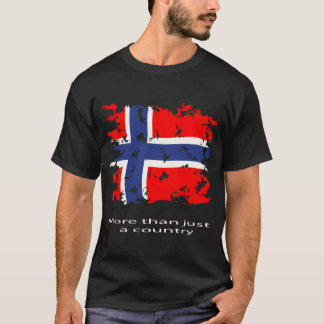 Norway flag vintage tシャツ