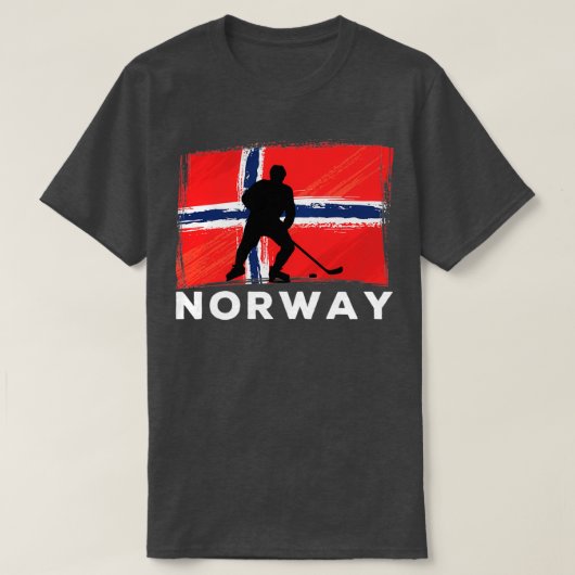 Norway Ice Hockey Team Tシャツ (デザイン正面)
