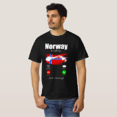 Norway is calling tシャツ (正面フル)