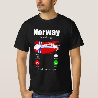 Norway is calling tシャツ