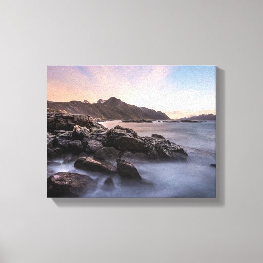 Norway Seascape写真 キャンバスプリント (正面)