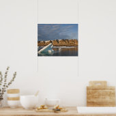 Norway, Svalbard, Spitsbergen Island, Setting ポスター (キッチン)