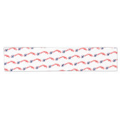 Norwegen Flagge ショートテーブルランナー (横)