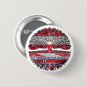 norwegen Norwegisch Österreichisch Österreich Baum 缶バッジ (正面&裏面)