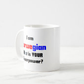 norwegian コーヒーマグカップ (正面左)