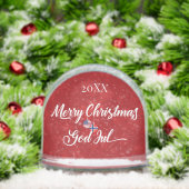 Norwegian American Merry Christmas God Jul (クリスマス)