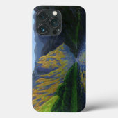 Norwegian fjord approaching sunset Case-Mate iPhoneケース (裏面)