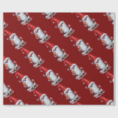 Norwegian Gnome Holding A Cranberry Juice Cocktail ラッピングペーパー (フラット)