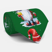 Norwegian Gnome Holding A Hot Toddy ネクタイ (ロール)