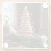 Norwegian Kransekake, Glass Coaster ガラスコースター (裏面)