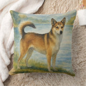 Norwegian Lundehund クッション (ブランケット)