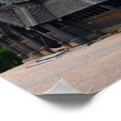 Norwegian Medieval Stave Church, Oslo, Norway ポスター (角)