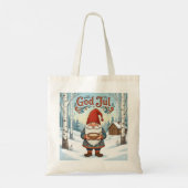 Norwegian Nisse God Jul Christmas Tote Bag トートバッグ (裏面)