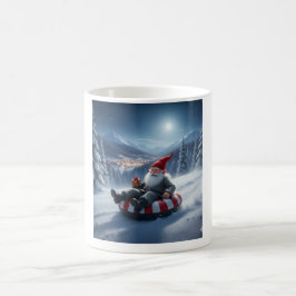 Norwegian Nisse Sledding, Coffee Mug コーヒーマグカップ