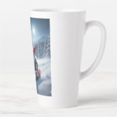 Norwegian Nisse Sledding, Latte Mug カフェラテマグ (右)