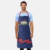 Norwegian Potato Dumplings エプロン (着用した状態)