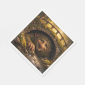 Norwegian Troll Hiding Under Bridge, Napkins スタンダードランチョンナプキン (角)